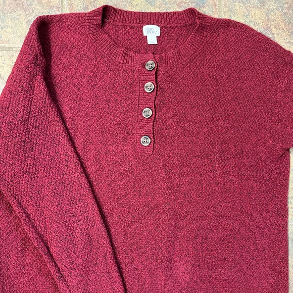 stars above Sweaters - maroon Stars Above long sleeve women’s sweater